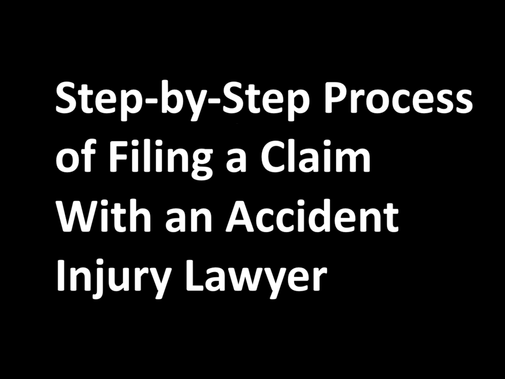 Step-by-Step Process of Filing a Claim With an Accident Injury Lawyer
